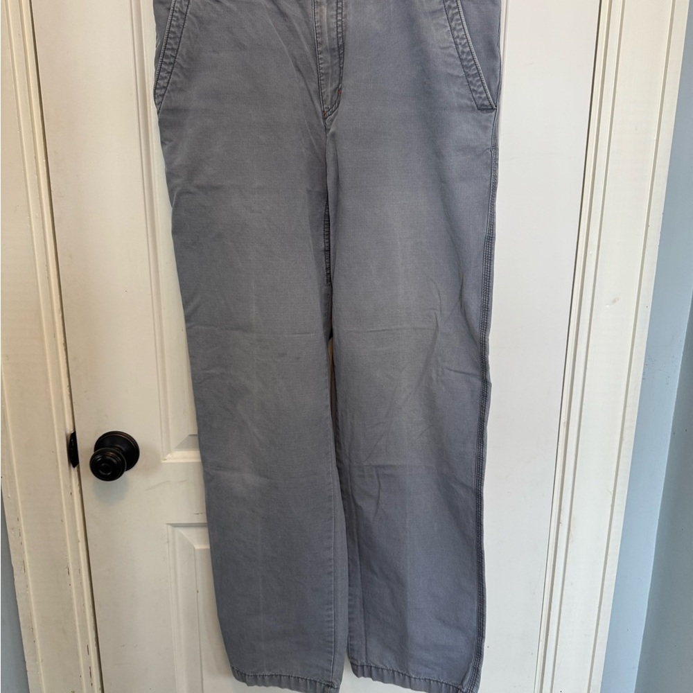 L.L. Bean Men’s Natural Fit Gray Chinos 34x30